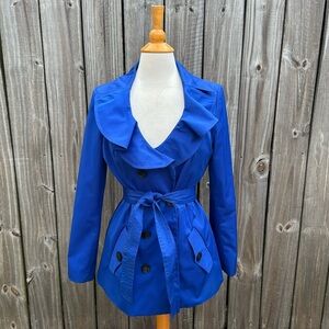 Sandro Studio short trench coat, size medium